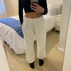 Set Active White Sweatpants
